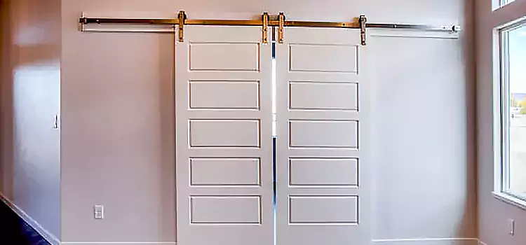 Glass Barn Door with Installation Hardware Kit Riverton